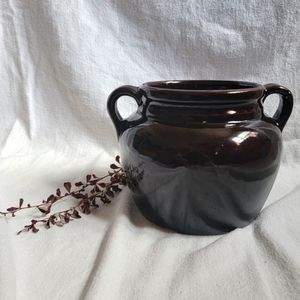 Antique Bean Baker Pot